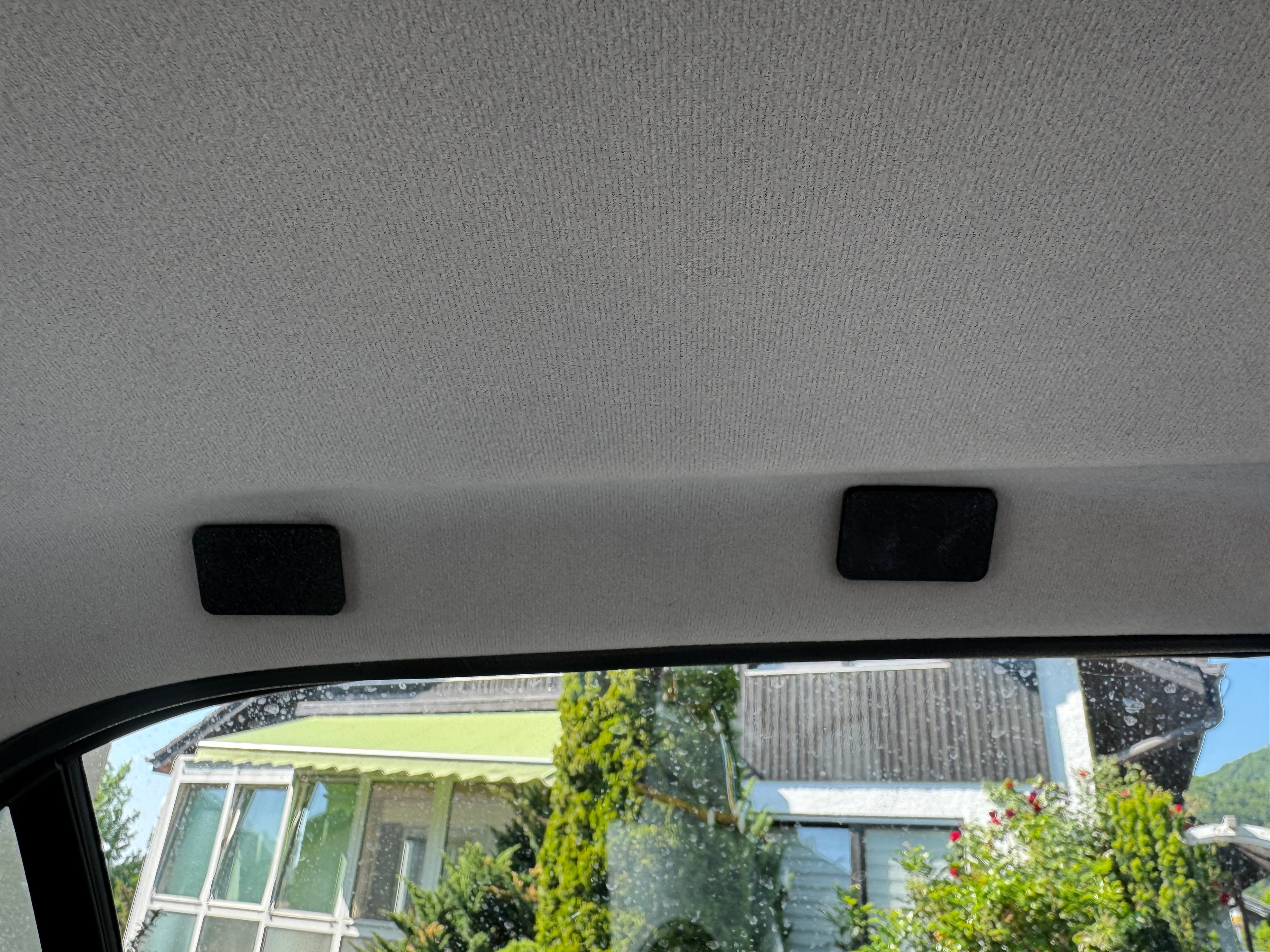BMW E36 coat hanger delete fitment detail photo