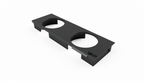 BMW E36 2x 52mm console gauge face 3MF file render