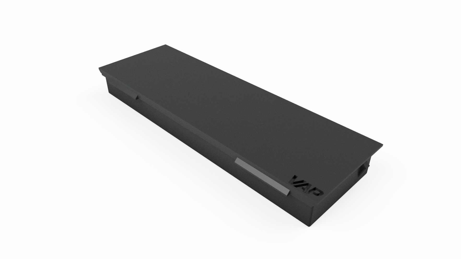 BMW E36 blank console face 3MF file render